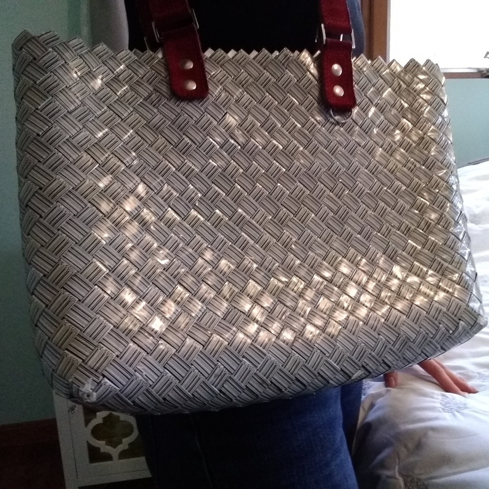 Nahui Olin Recycled Bar Code Tote - image 4